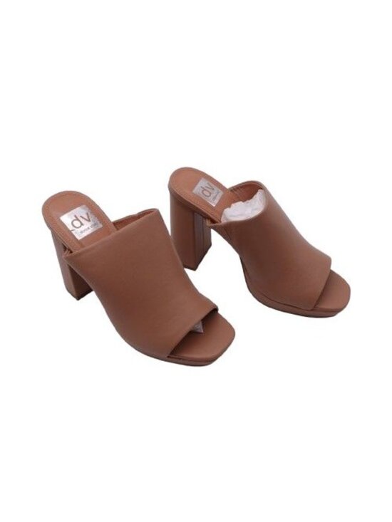 DV Dolce Vita Shoes - NWOB DV Dolce Vita Women's Perla Square-Toe Platform Sandals Brown Size 7